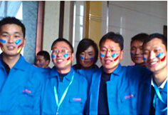 超前涂料90同學(xué)會現(xiàn)場！河南真石漆知名品牌